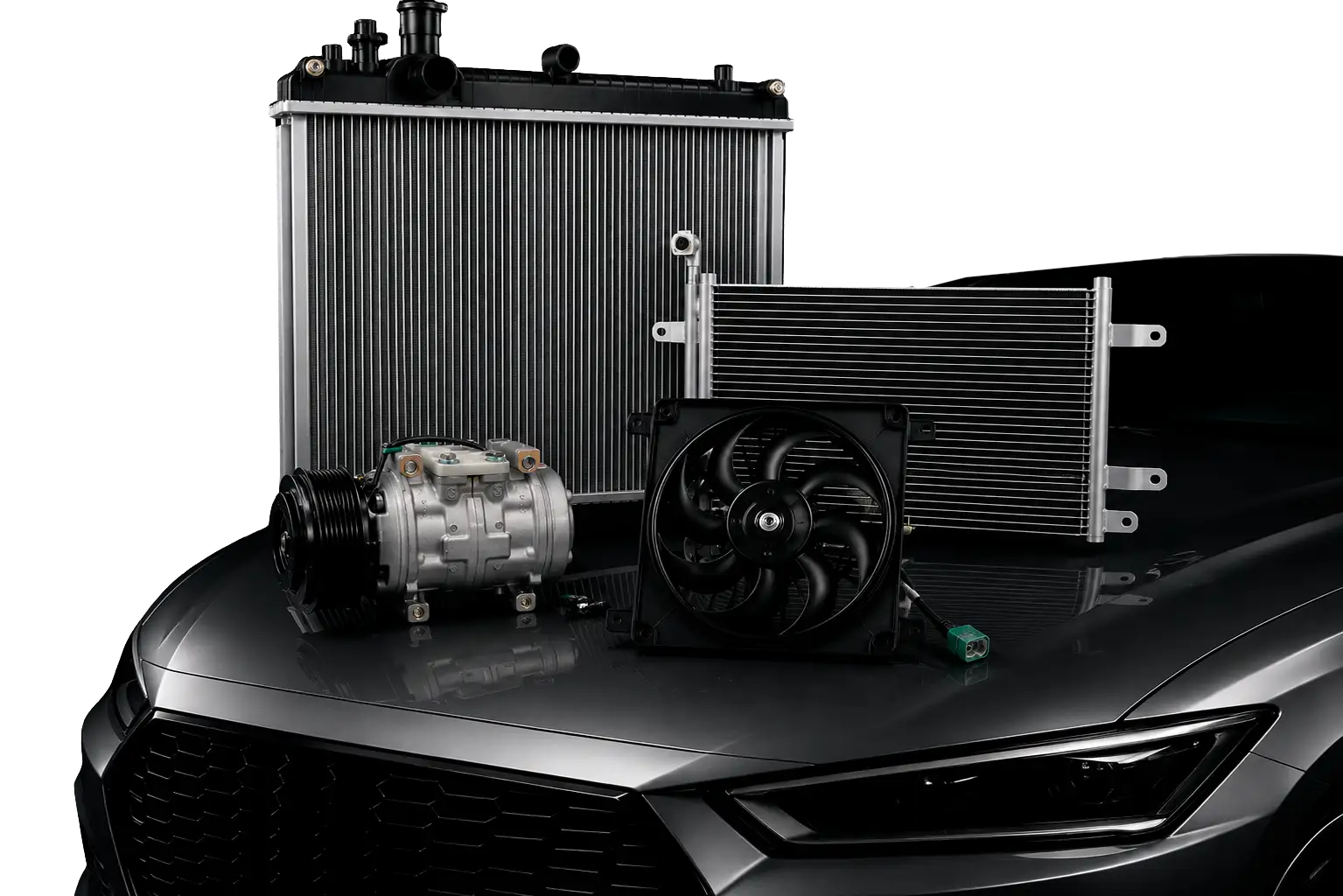 Carro com sistema de refrigeração automotiva Eurus
